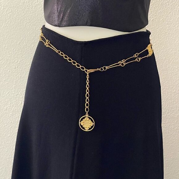 ST.JHON by Marie gray black maxi skirt size 6 - Picture 10 of 15